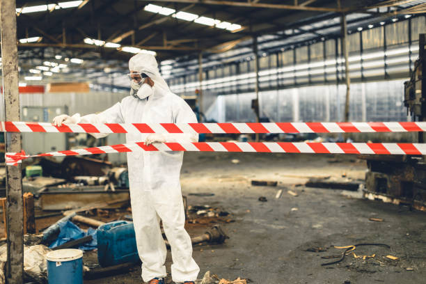 Professional Drug Lab Cleanup technician working in Greenwood, AR